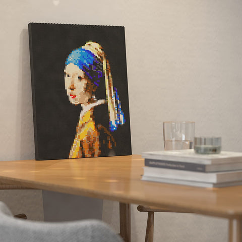 SET COSTRUZIONI GIRL WITH A PEARL EARRING JEKCA