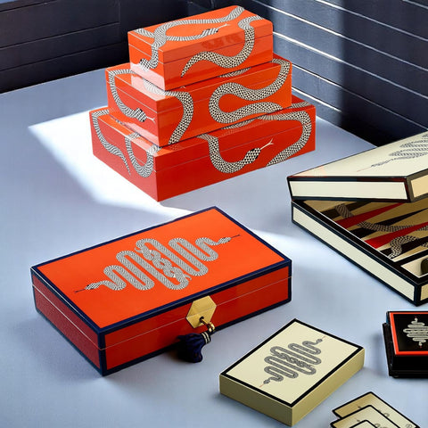 EDEN BOX SMALL ORANGE ART. 30922 JONATHAN ADLER