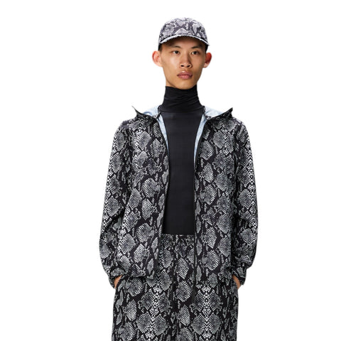 IMPERMEABILE SNAKE MITO JACKET XS 25030 BLACK RAINS