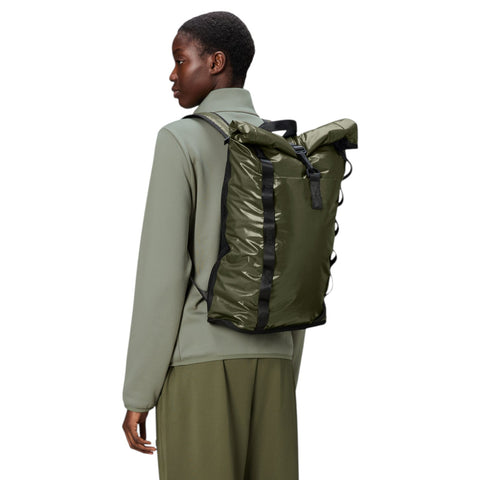 ZAINO SIBU ROLLTOP RUCKSACK W3 14770 RAINS MARSH GREEN