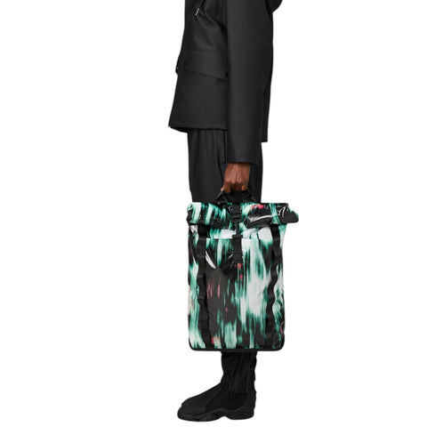 ZAINO SIBU ROLLTOP RUCKSACK W3 14770 RAINS BLUR  MULTICOLOR