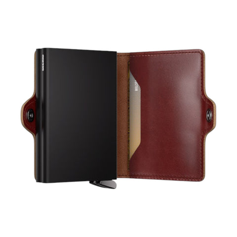 PORTAFOGLIO PREMIUM TWINWALLET BASCO TBC-BROWN SECRID