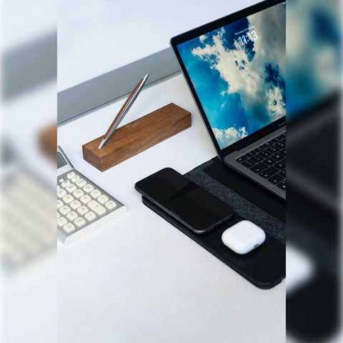 PININFARINA NOTEPRO - NOTEBOOK HOLDER BLACK