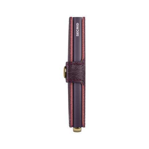 PORTAFOGLIO PREMIUM MINIWALLET BASCO  BORDEAUX SECRID