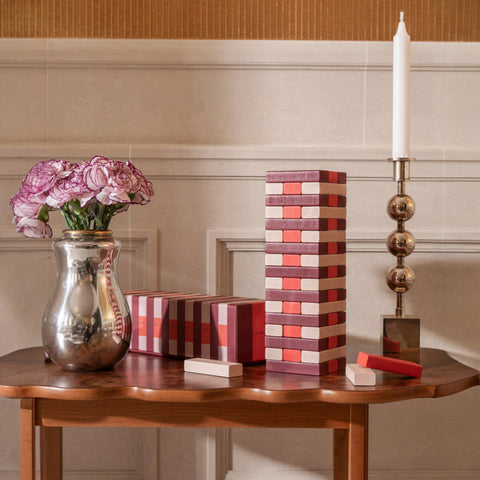 GIOCO TUMBLING TOWERS PW00540 PRINTWORKS RED