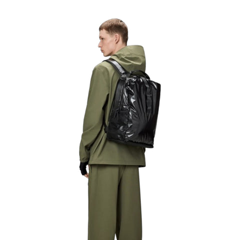 ZAINO SIBU CLIP FRONT BACKPACK 14680 RAINS BLACK