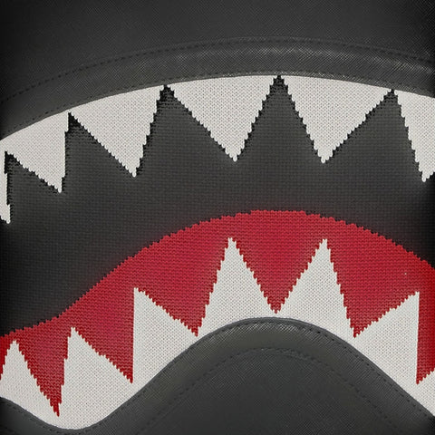 FLY KNIT MOUTH DLX- SATIN BACKPACK 910B7754NSZ SPRAYGROUND BLACK