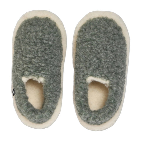 PANTOFOLE THE NORDIC V2 ART. 2305-09 RUE DE WOOL 40/41 SEA GREEN NATURAL