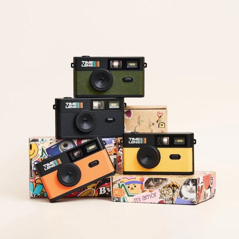 FOTOCAMERA ART. TL0120 CREAM ZEBRA TIME LENS