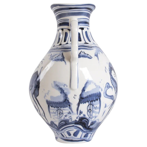VASO IN PORCELLANA CLASSICS ON ACID IBEX- Cm 15.5x15 H. 23 ART. 11293 SELETTI