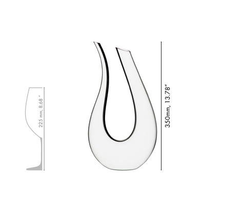 DECANTER HANDMADE 750 CCM 4100/83 RIEDEL TRANSPARENT