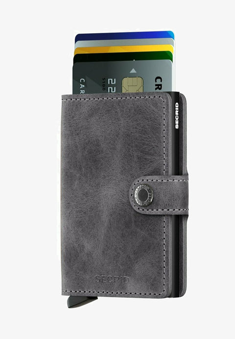 MINIWALLET SECRID VINTAGE grey-black