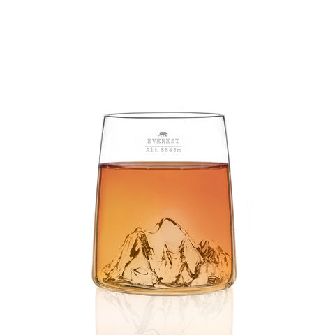 SET DUE BICCHIERINI 2 MONTAGNE M.BIANCO/EVEREST ART. TOPO-S-BE ALASKAN MAKER