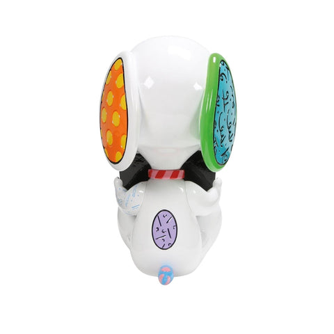 FIGURINA SNOOPY STATUE WITH BRITTO HEART 6019025 BRITTO