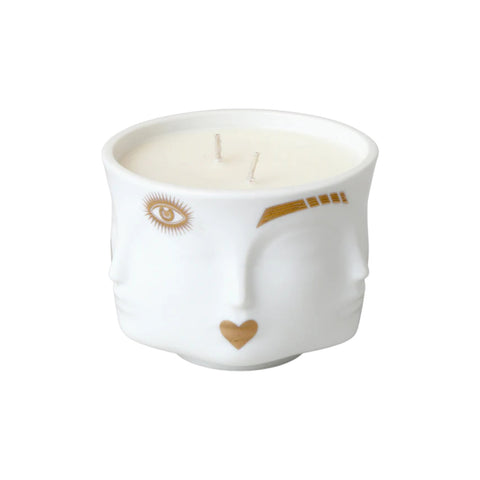 CANDELA GILDED MUSE ART. 30128 JONATHAN ADLER WHITE