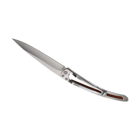 COLTELLINO TASCABILE TITANIUM CORAL WOOD WING ART. 1CB000016 DEEJO