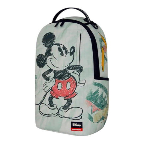 ZAINO DISNEY OLD SCHOOL MICKEY SKETCH 910B9128NSZ GREEN SPRAYGROUND