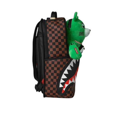 ZAINO BEAR POUCH 2IN1 910B8856NSZ GREEN SPRAYGROND