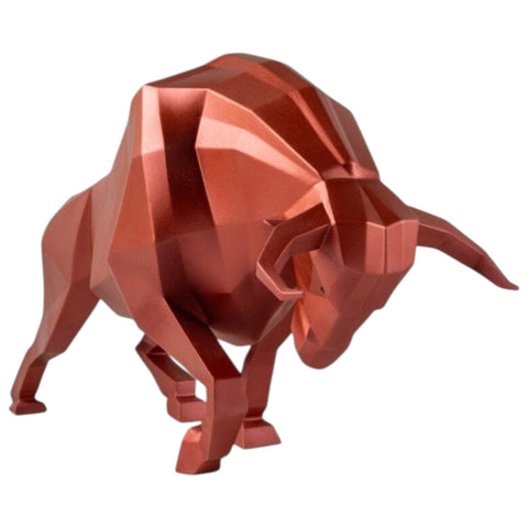 TORO METALLIZZATO ART. 01009729 LLADRO' RED