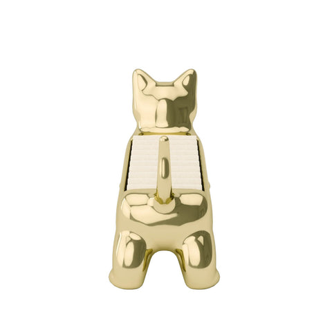 PORTAGIOIE ALI CAT RING HOLDER ART. 1023419-104 BRASS UMBRA