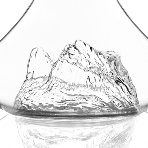 TOPOGRAPHIC DECANTER TOFANE ART. TOPO-C-TO ALASKAN MAKER