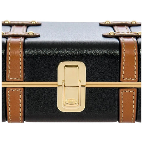 BELLAGIO LEGACY BAG ART. BB608370.014 BRIC'S NERO TABACCO