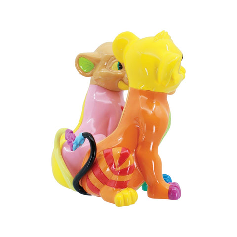 FIGURINA SIMBA AND NALA 6017587 ENESCO MULTICOLOR