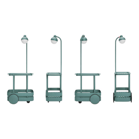 TAVOLO BAR CON RUOTE JOLLY TROLLEY 105835 DARK SAGE FATBOY