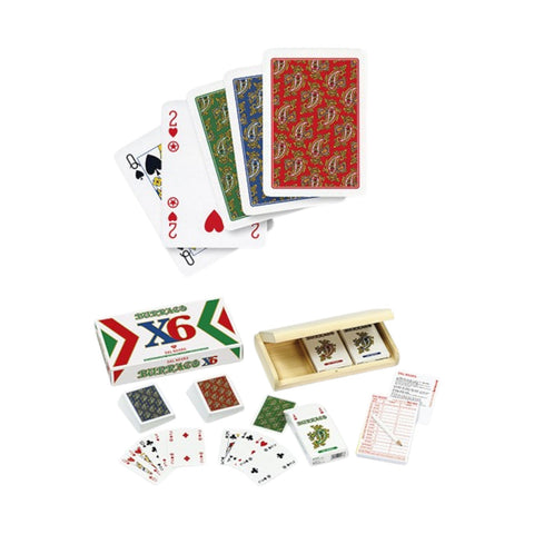 CARTE DA GIOCO BURRACO PER SEI 090100 DAL NEGRO