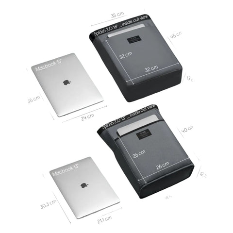 ZAINO SPLASH 2.0 13 DARK BLUE/TAUPE ART. SPBP13BT GASTON LUGA