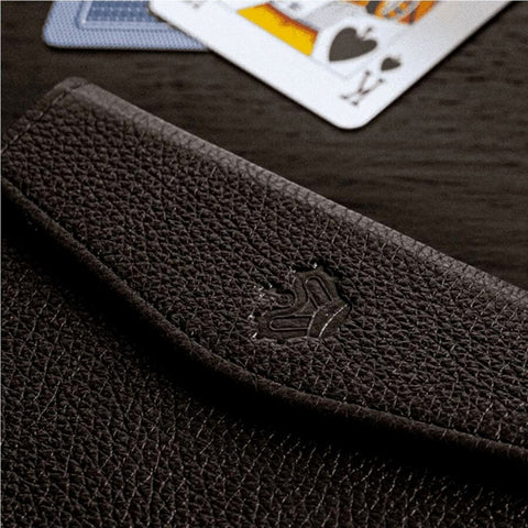 PORTACARTE ROCK IN PELLE 804570 DAL NEGRO BLACK