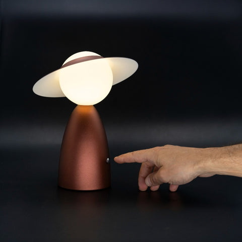 LAMPADA LADY RED METAL S9095 MEG