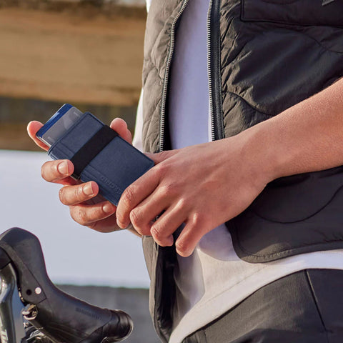 PORTAFOGLIO BANDWALLET LIBA NAVY-BLACK SECRID BLACK