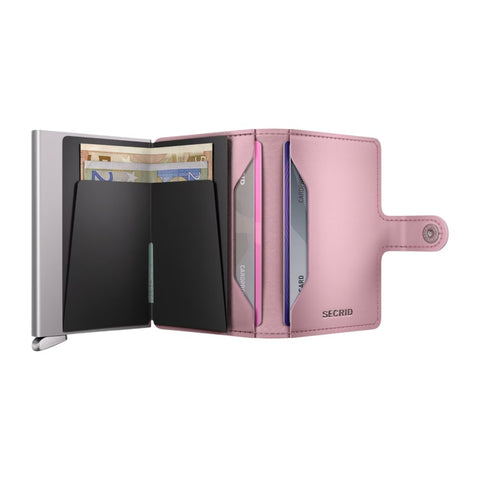 PORTAFOGLIO PREMIUM MINIWALLET EMBOSS DIAMOND SECRID ROSE PINK