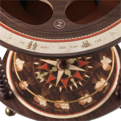 EXPLORA GLOBO BAR DIAM 40 CM ZOFFOLI Z.1010.AV/N OLD WHITE