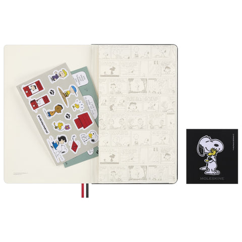 BLOCCO LG RIGHE PEANUTS MOLESKINE