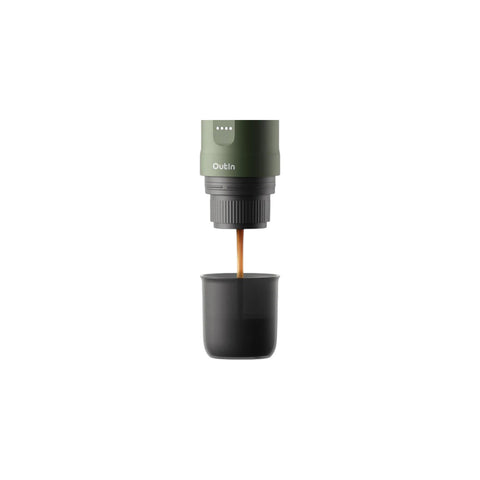 MACCHINETTA PER ESPRESSO PORTATILE FOREST GREEN OUTLN NANO