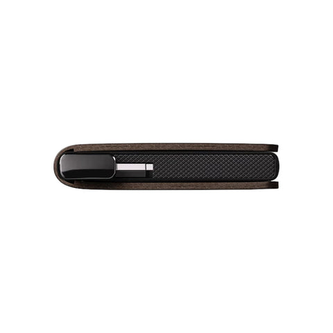 PORTAFOGLIO PREMIUM SLIMWALLET DUSK DARK BROWN SECRID