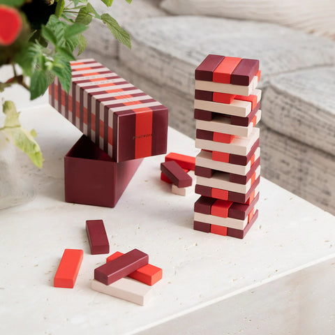 GIOCO TUMBLING TOWERS PW00540 PRINTWORKS RED