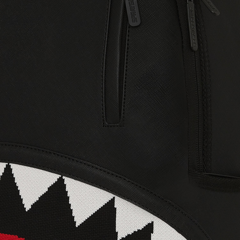 FLY KNIT MOUTH DLX- SATIN BACKPACK 910B7754NSZ SPRAYGROUND BLACK