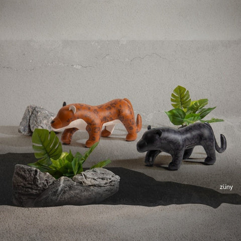 BOOKEND 1KG LEOPARD RAY GZBV0006-G01502 ZUNY BLACK