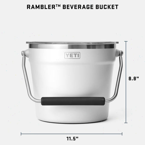 YETI BEVERAGE BUCKET WHITE 700000003351