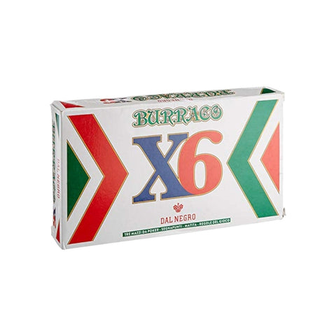 CARTE DA GIOCO BURRACO PER SEI 090100 DAL NEGRO