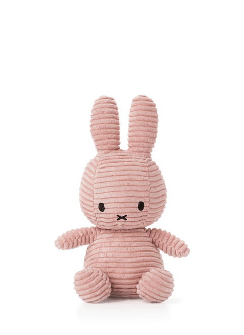 NIJNTJE MIFFY SITTING CORDUROY 23 CM-9'' PINK