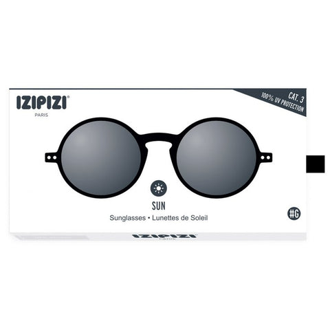 IZIPIZI SUN G BLACK SUNGLASSES