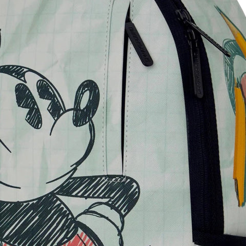 ZAINO DISNEY OLD SCHOOL MICKEY SKETCH 910B9128NSZ GREEN SPRAYGROUND