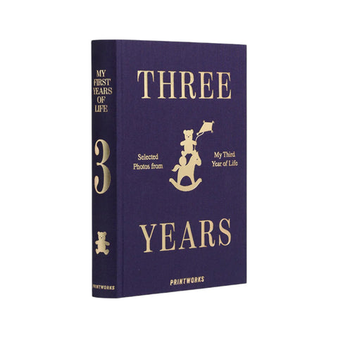 ALBUM 3PACK MY FIRST3 YEARS PW00770 PRINTWORKS BLUE