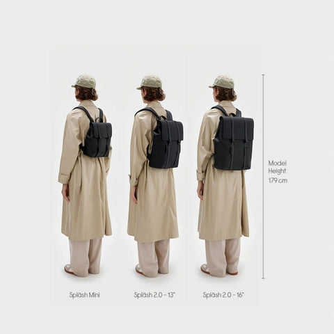 ZAINO SPLASH 13 FLAME ART. SPBP13OF GASTON LUGA ORANGE