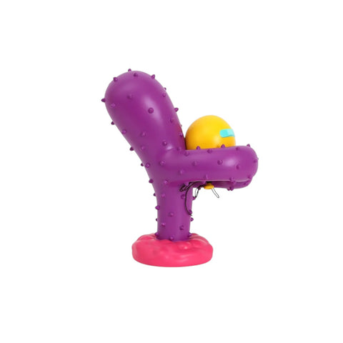 OGGETTO DECORATIVO IN RESINA LOVE HURTS YOU 20,7X16X25,4 PURPLE 09011P SELETTI