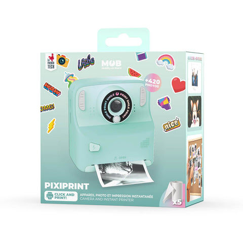 CAMERA PIXIPRINT TURQUOISE DEFAULT TITLE MOB ART. PIXIP-BL